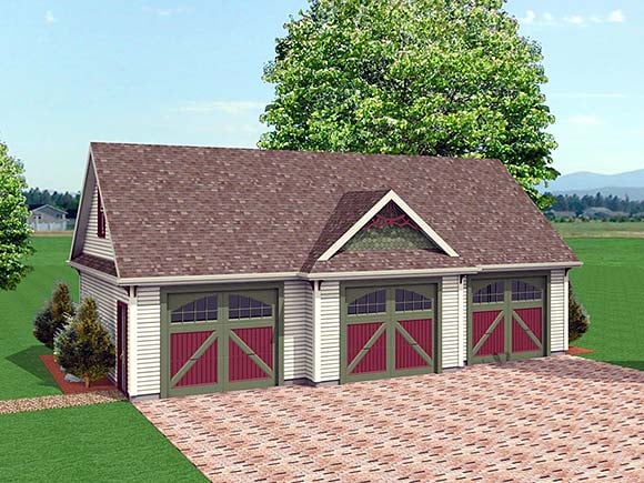 Garage Plan 67291