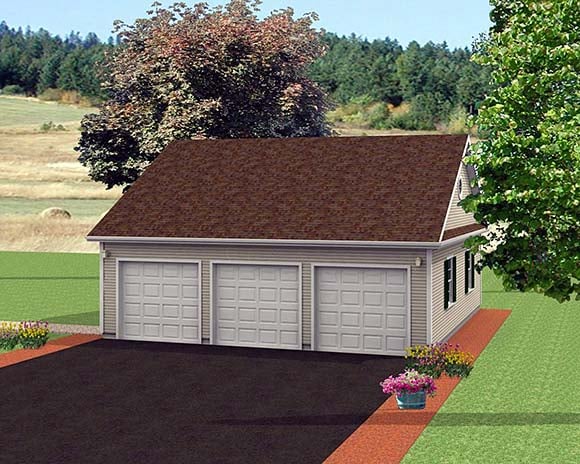 Garage Plan 67296