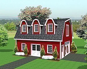 Plan 67302 - 570 Square Feet