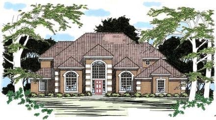 Plan 67418 - 3188 Square Feet