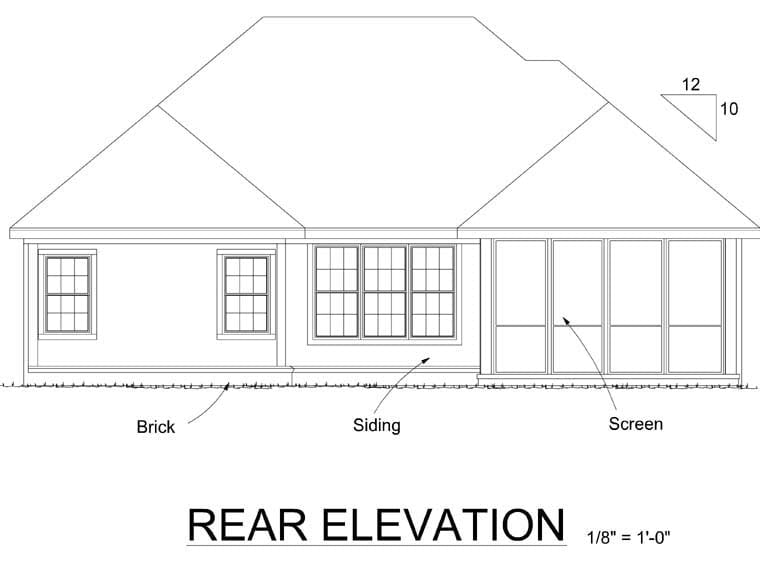 Rear Elevation