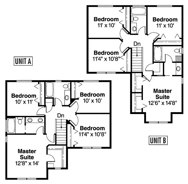 Multi-Family Plan 69651 Level Two