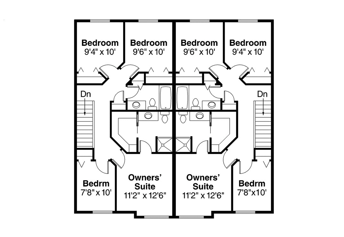 Multi-Family Plan 69653 Level Two