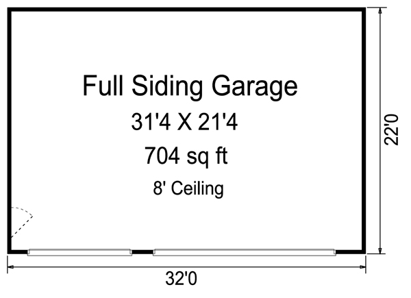 Garage Plan 69900 - 3 Car Garage Level One