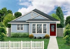 Plan 69909 - 1219 Square Feet