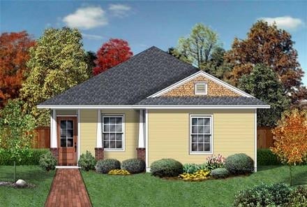 Plan 69910 - 1430 Square Feet