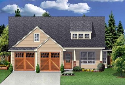 Plan 69912 - 1442 Square Feet