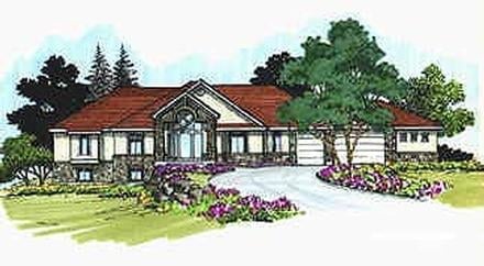 Plan 70521 - 3308 Square Feet