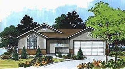 Plan 70526 - 1148 Square Feet