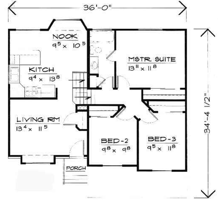 First Level Plan