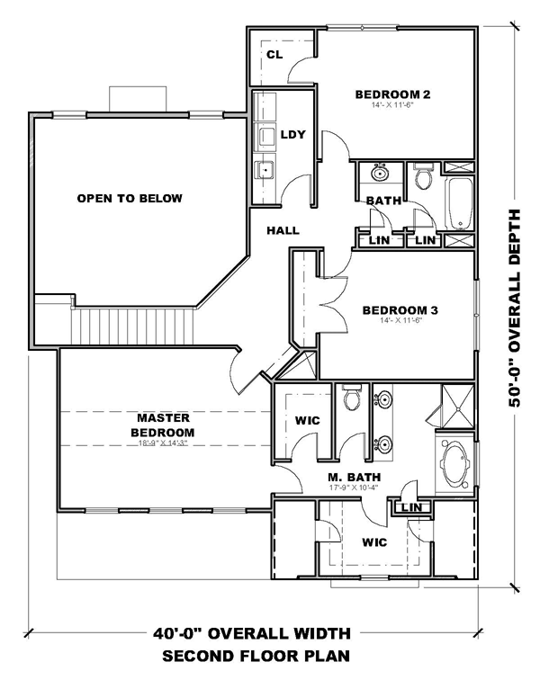 House Plan 71323 Level Two
