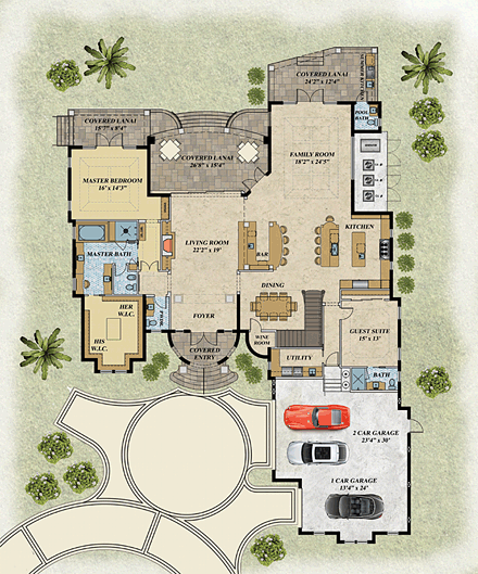 First Level Plan