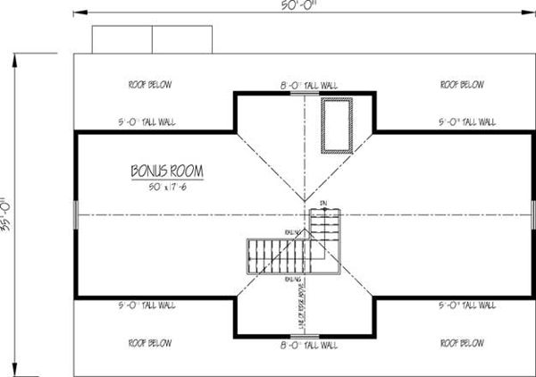 House Plan 71904 Level Three