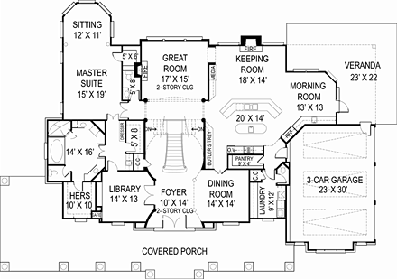 First Level Plan