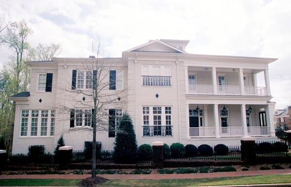 Colonial, Greek Revival Plan with 5203 Sq. Ft., 4 Bedrooms, 5 Bathrooms, 2 Car Garage Picture 2
