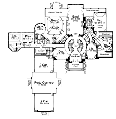 First Level Plan
