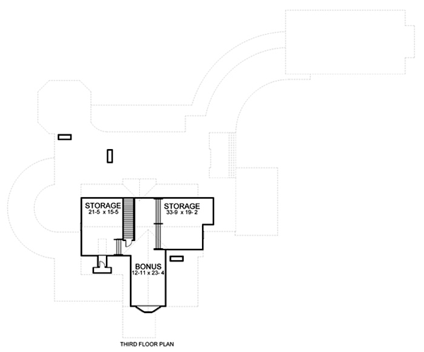 House Plan 72135 Level Three