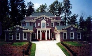 Colonial, Greek Revival, Plantation Plan with 4102 Sq. Ft., 4 Bedrooms, 4 Bathrooms, 4 Car Garage Picture 5