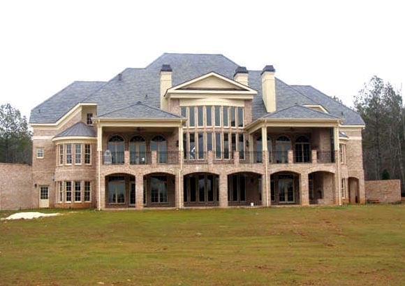 House Plan 72159 Rear Elevation