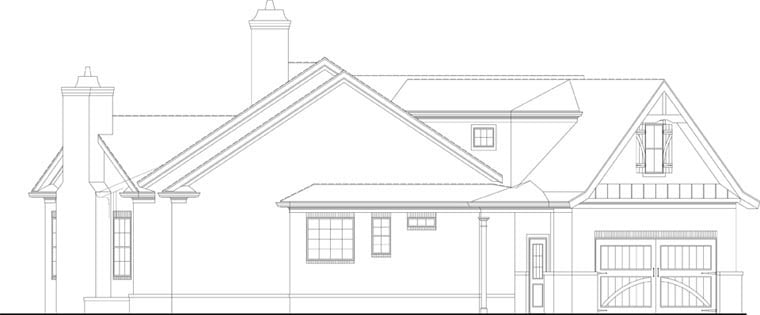 Ranch Plan with 2430 Sq. Ft., 3 Bedrooms, 3 Bathrooms, 2 Car Garage Picture 3