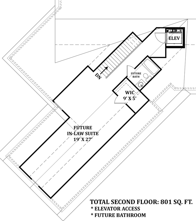 House Plan 72169 Level Two