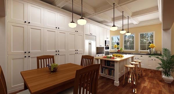 Craftsman, European Plan with 2344 Sq. Ft., 3 Bedrooms, 3 Bathrooms, 2 Car Garage Picture 6 Craftsman, European Plan with 2344 Sq. Ft., 3 Bedrooms, 3 Bathrooms, 2 Car Garage Picture 6