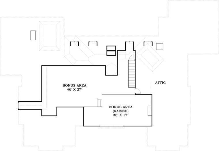 House Plan 72237 Level Two