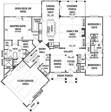 First Level Plan
