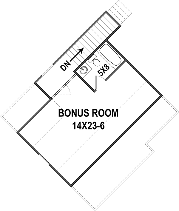 House Plan 72248 Level Two