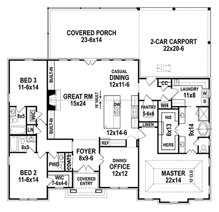 First Level Plan