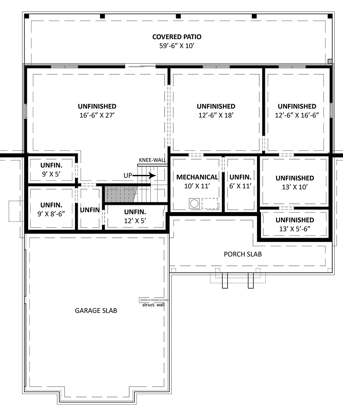 House Plan 72255 Lower Level
