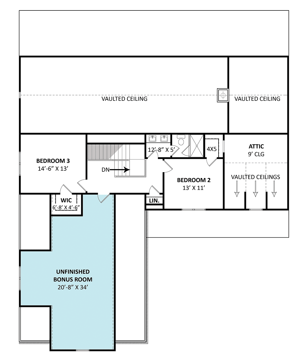 House Plan 72255 Level Two
