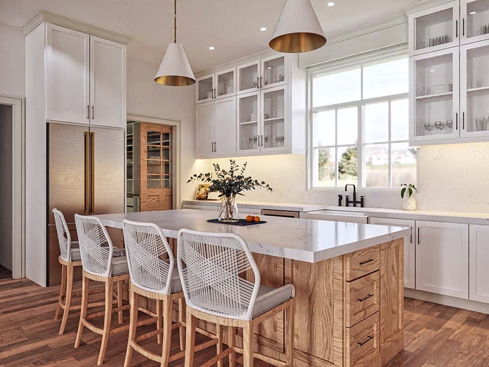 Country, Craftsman, Farmhouse, Traditional Plan with 3686 Sq. Ft., 4 Bedrooms, 4 Bathrooms, 3 Car Garage Picture 11