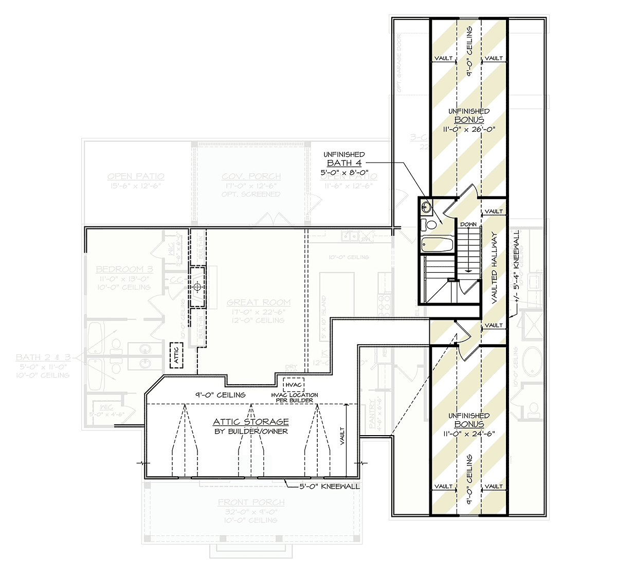 House Plan 72264 Level Two