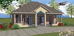 Plan 72380 - 704 Square Feet