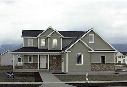 Plan 72431 - 1417 Square Feet