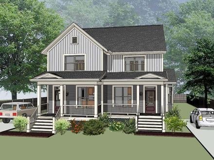 Plan 72778 - 2558 Square Feet