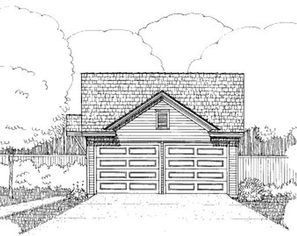 Garage Plan 72783