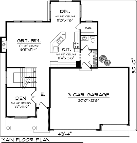 First Level Plan