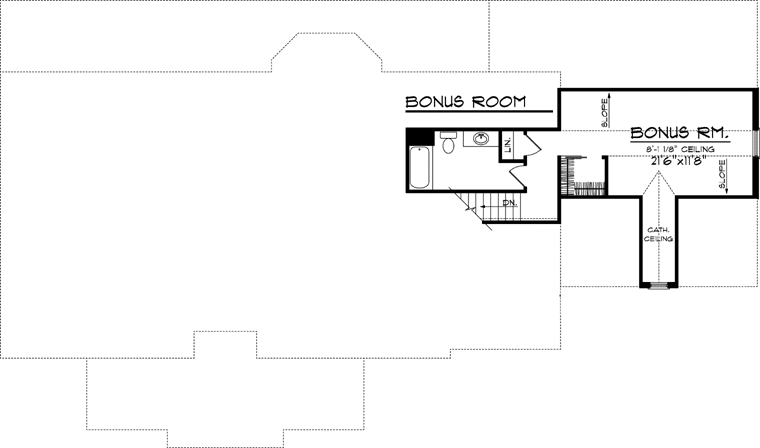 House Plan 73152 Level Two