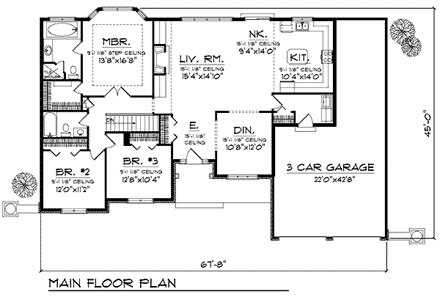 First Level Plan