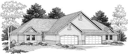 Plan 73480 - 2844 Square Feet
