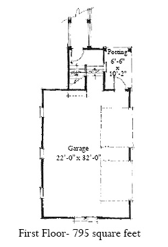 Garage Plan 73790 - 2 Car Garage Apartment Level One