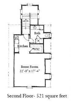 Garage Plan 73790 - 2 Car Garage Apartment Level Two