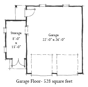 Garage Plan 73802 - 2 Car Garage Level One