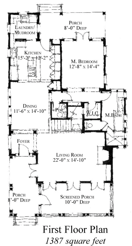 First Level Plan