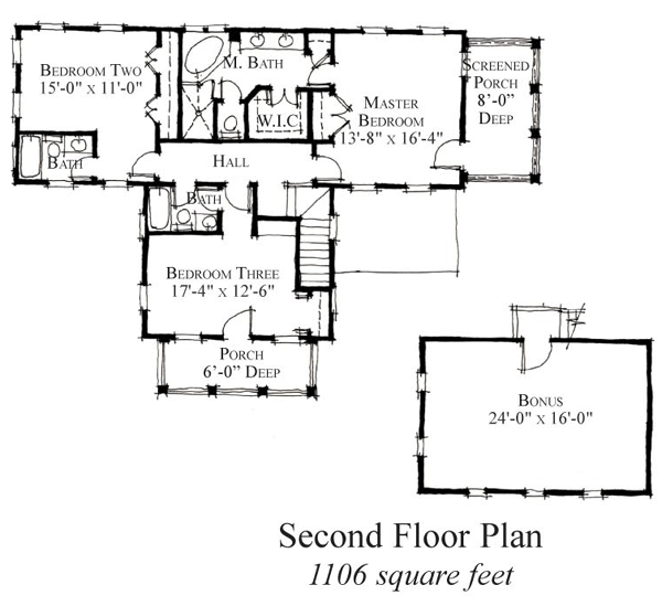 House Plan 73914 Level Two