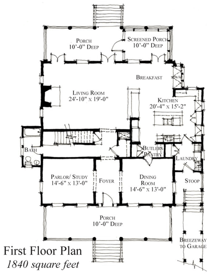First Level Plan