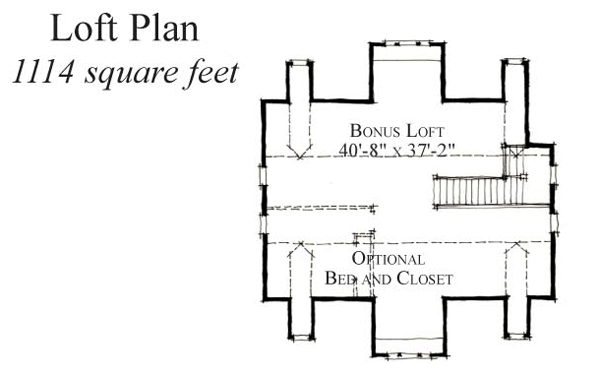 House Plan 73915 Level Three