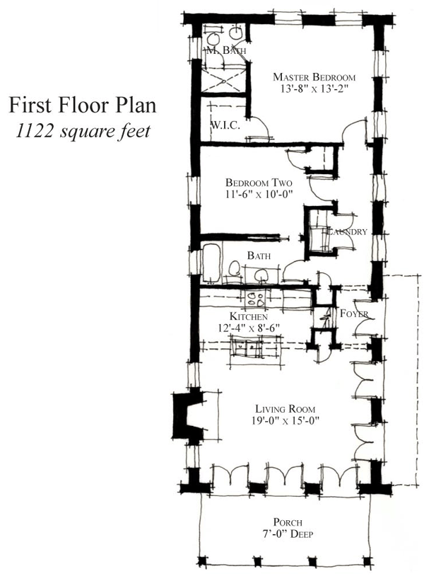 House Plan 73916 Level One